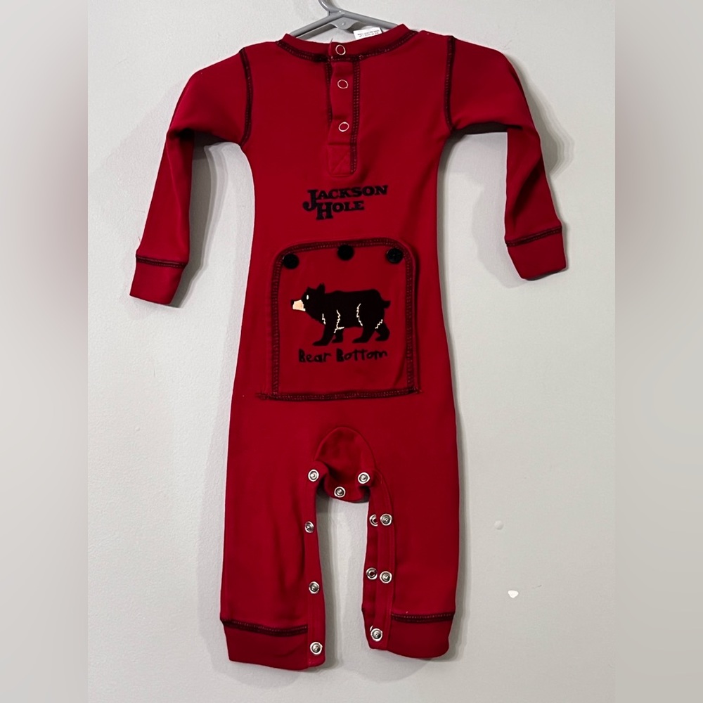 Lazy One Bear Bottom Baby Flap Jack